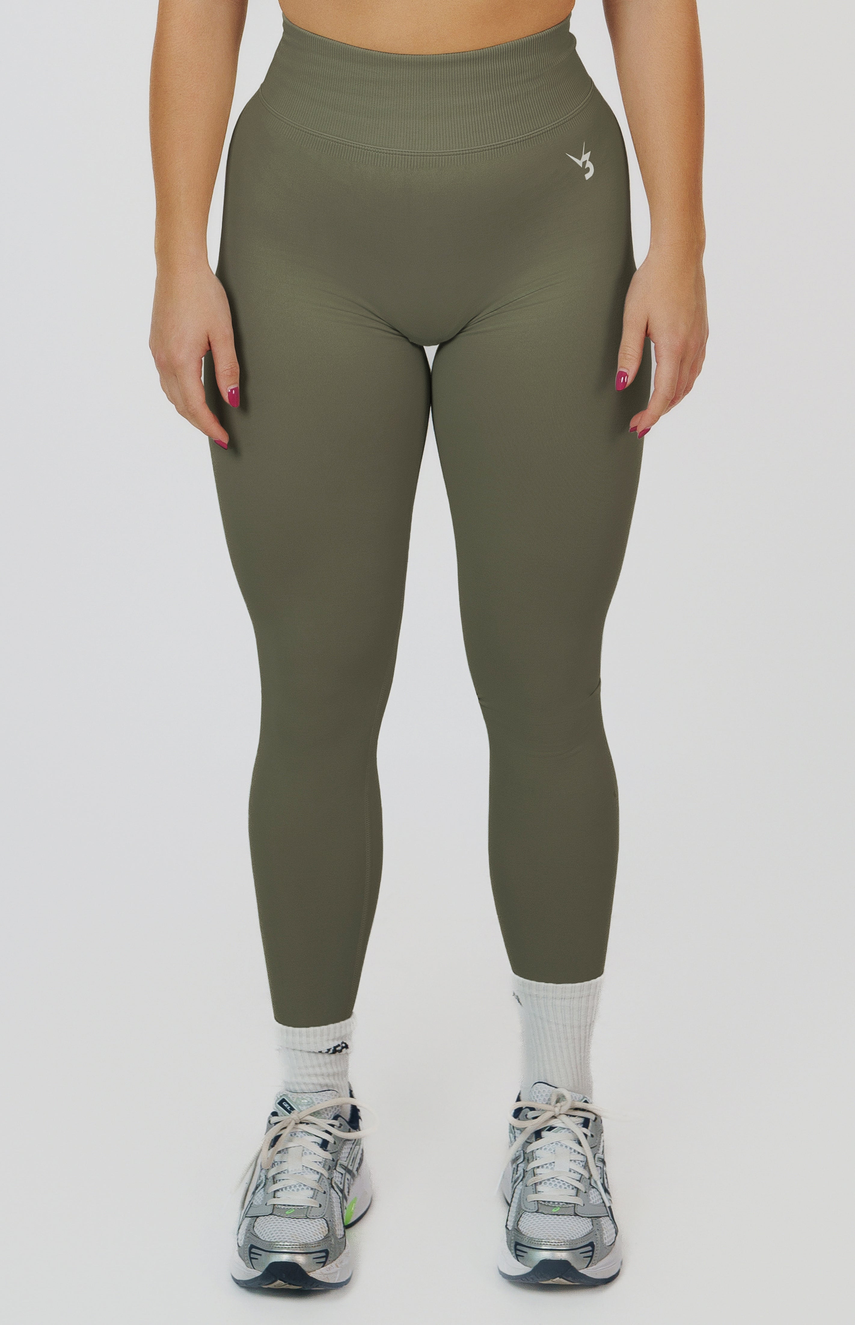 Form Seamless Scrunch Leggings - Olive Green