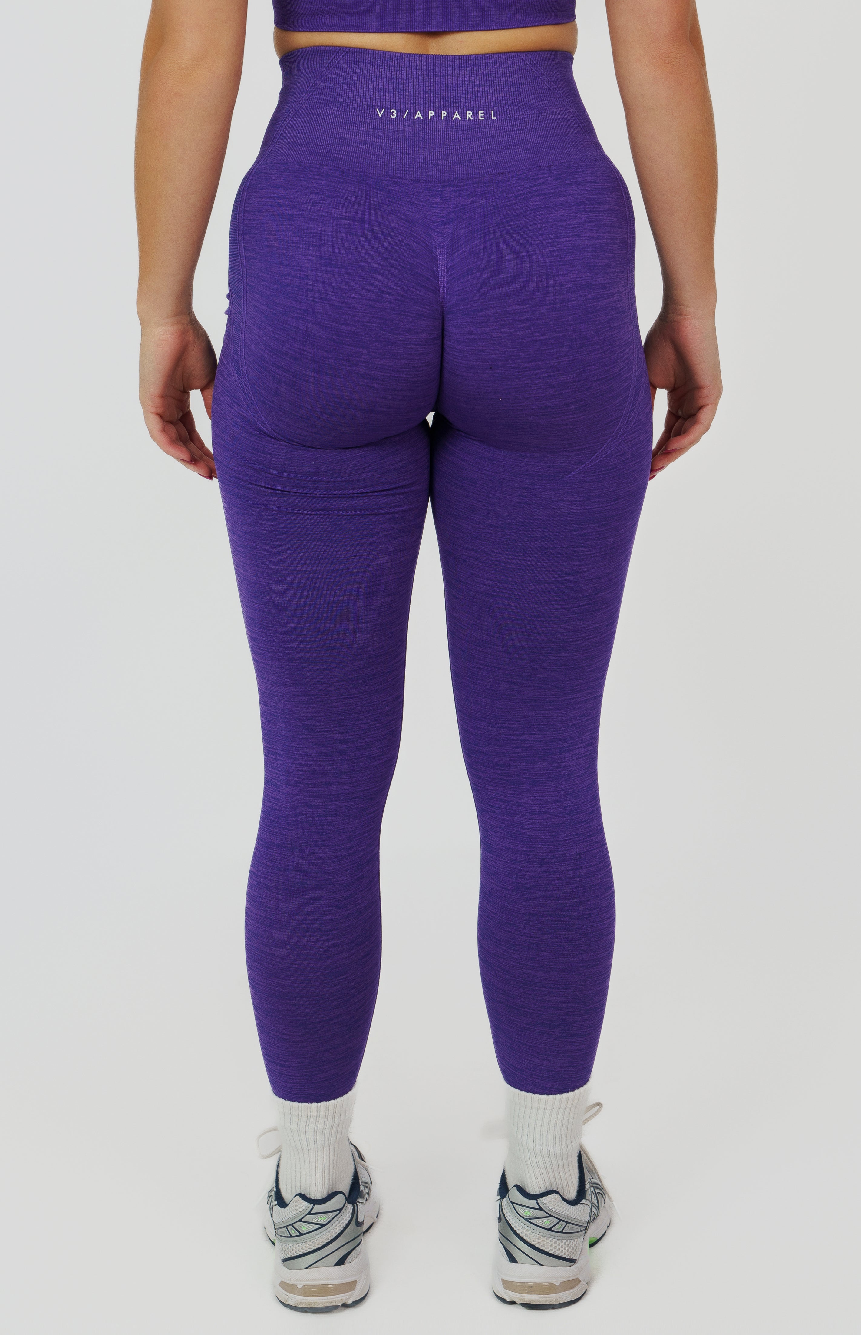 Tempo Seamless Scrunch Leggings - Ultra Violet